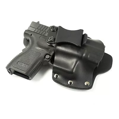 TAURUS - IWB Kydex & Leather Hybrid Holster - Matte Black • $29.99