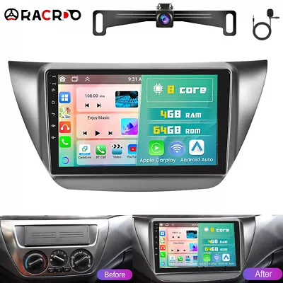 4+64G For Mitsubishi Lancer 2006 Car Stereo Radio Android 13 Carplay GPS BT +CAM • $179.99