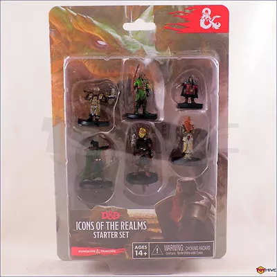 $40.96 • Buy D&D Dungeons & Dragons Icons Of The Realms Starter Set Miniatures By Wizkids