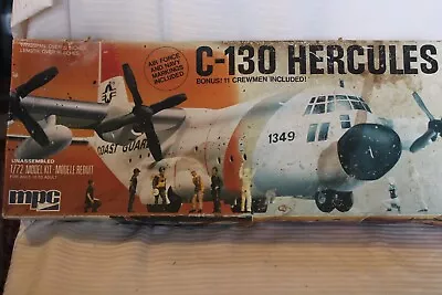 1/72 Scale MPC C-130 Hercules Airplane Kit #2-0552 BN Open Box • $75