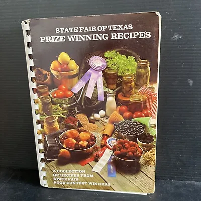 OOP 1st STATE FAIR Of TEXAS Prize Winning Recipes By Elizabeth Peabody 1982 SB • £31.37