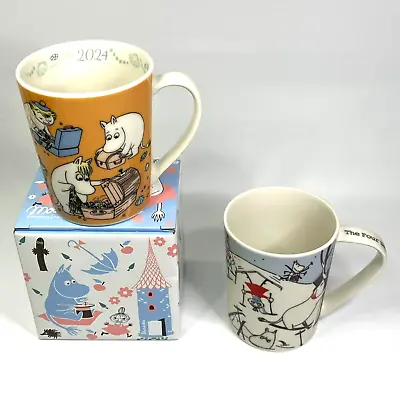 Moomins New Year 2024 Mug & 4-Seasons Of Moominvalley WINTER Mug By Yamaka Japan • $69.99