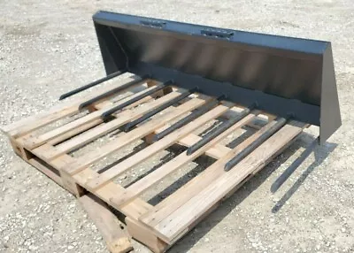 NEW 72  Inch Manure Fork Skid-Steer Attachment 8 Tine • $970