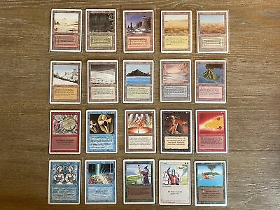 Revised 3rd Ed Complete Full Set MTG Magic The Gathering 1994 Dual Land NM+/Mint • $6750