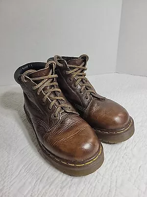 Vintage 90s Dr Martens Model 8339 Made In England Brown Men's Size UK 6 US 8/8.5 • $89.99