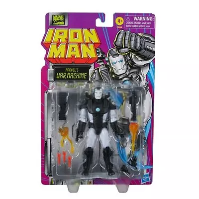 IN STOCK! Iron Man Retro Marvel Legends War Machine 6-Inch Action Figure HASBRO • $29.99