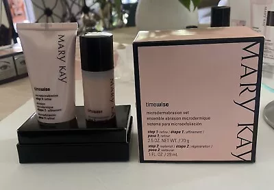 Mary Kay Timewise Microdermabrasion Refine & Replenish Set Step 1&2 NEW NIB • $23.02