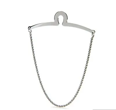 $175 • Buy Men's Unique Solid 925 Sterling Silver Fashion Party Tie Chain