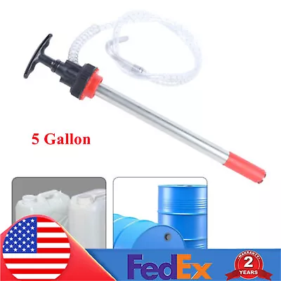 Manual Oil Transfer Pump Hand Gear Oil Pump Dispenser For 5 Gallon Bucket Pail • $30.40