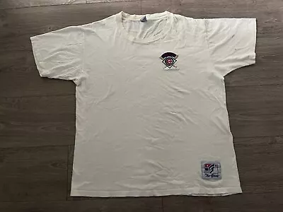 Vintage Chicago Cubs The Game Men’s T Shirt White Single Stitch Sz XL MLB READ • $12.99