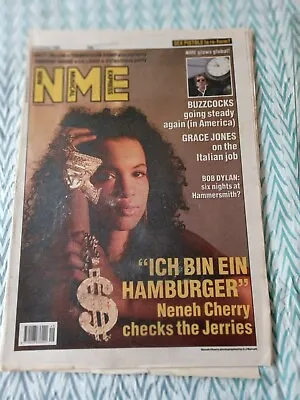 NME New Musical Express 9 December 1989 Neneh Cherry Buzzcocks Grace Jones • £7.50