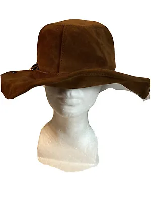 MINNETONKA The Outback Hat - The Aussie Hat Genuine Leather X-Large • $34.98