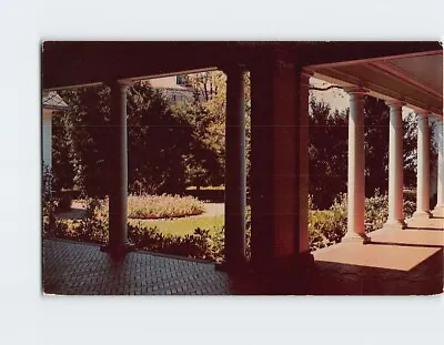 Postcard The Scene From Porch At Villa Pauline Mendham New Jersey • $3.49