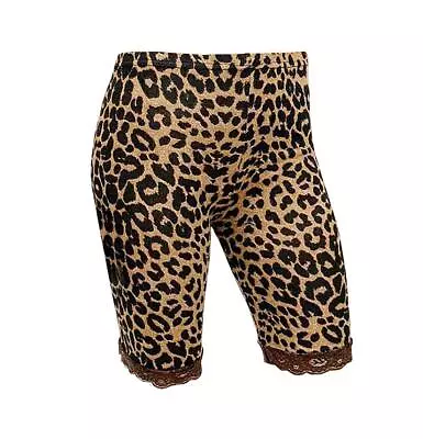 £5.98 • Buy Ladies Snake Army Leopard Skull Printed Cycling Hot Jersey Stretchy Pants Shorts
