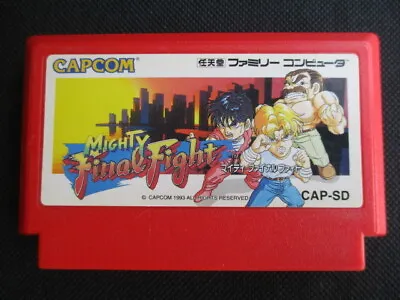 Mighty Final Fight NES CAPCOM Nintendo Famicom From Japan • $48.66