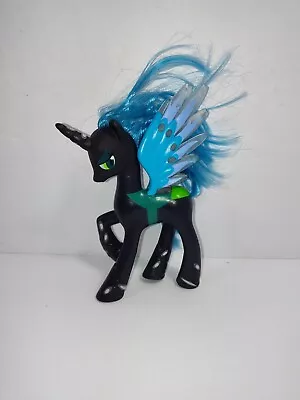 My Little Pony Queen Chrysalis Figure Black Horse Pegasus Unicorn Blue Hair 2017 • $27.99