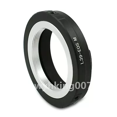 Leica M39 L39 39mm Lens To EF-M EFM Mount Adapter M50II M6II M200 M100 M50 M3 M2 • $7.25