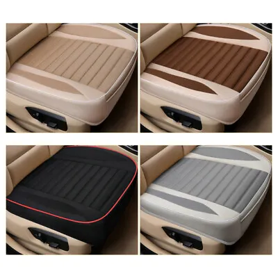 Auto Car Deluxe Front Rear Seat Flax Cover Full Surround Chair Cushion Mat Pad   • £19.19