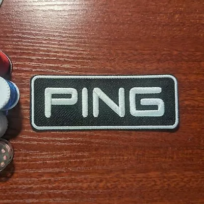 Ping Golf Patch Sports Embroidered Iron On Patch 1.5x4  • $5