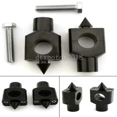 $43.78 • Buy 1  Motorcycle Handlebar Risers For Yamaha Raider Road Royal V Star 650 1100 1300