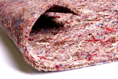 Luxury Wool Carpet Underlay - Acoustic & Thermal Insulation / Various Sizes! • £54.99