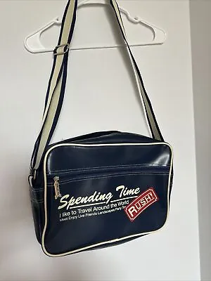 Vintage Cross Body Bag Unisex Via Air Mail Mail Bag • $15