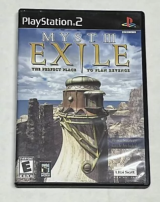 Myst III: Exile (Sony PlayStation 2 2002) • $7.99