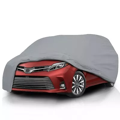 [CCT] Semi Custom Fit Full Car Cover For Toyota Sienna 1998-2023 Minivan • $101.99