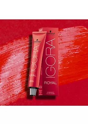 Schwarzkopf Igora Royal 60ml Permanent Hair Colour Naturals Professional Use • $26.95