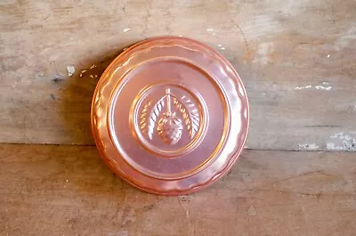 Metal Copper Colored Jell-o Mold Acorn Pattern  • $8