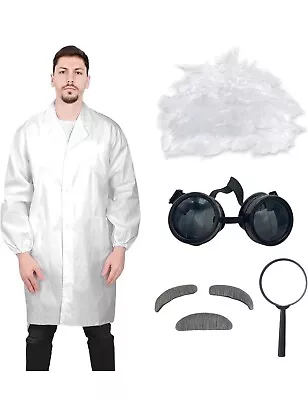 Mad Scientist Halloween Costume Cosplay Adult 2XL • $26.99