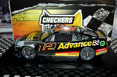 Ryan Blaney #12 Checkers Or Wreckers Advance Auto Parts 1/24 NASCAR Die-cast • £70