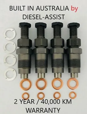 DIESEL FUEL INJECTOR SET Suits MITSUBISHI PAJERO / TRITON 4M40 / 4M40T 2.8L. • $249