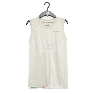 X-Bionic White Women’s Top Tee T-Shirt Size M • £19.69