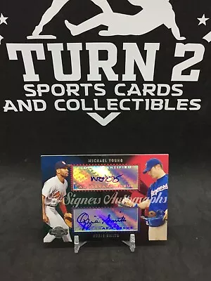 2006 Topps Co-Signers Baseball MICHAEL YOUNG OZZIES SMITH Dual Auto #CS-83 • $38.99