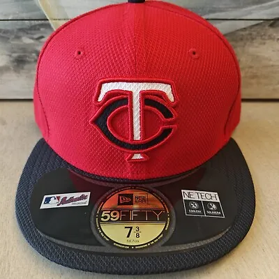 Minnesota Twins 7 3/8 59Fifty New Era Hat Fitted Cap • $26.95