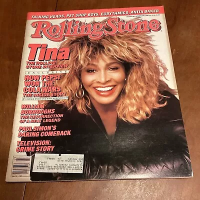 Rolling Stone Magazine - October 23 1986 Tina Turner • $5