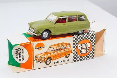 Nacoral Chiqui Cars Citroen Ami 6 Break No Dinky No Solid No JRD CIJ No Norev • $265.68