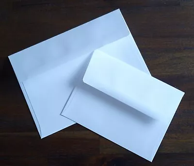 50 - Bright White A2 Square Flaps RSVP Response 4 3/8 X 5 3/4 Inches Envelope • $15.20