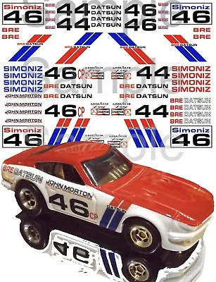 Bre Datsun Water-slide Decals 1:64 1:32 1:24 Scale Model Car • $11.99