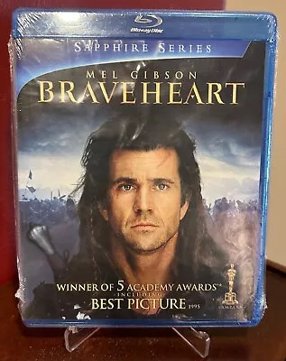 Braveheart Sapphire Series Blu Ray Disc Video DVD Brand New Sealed Mel Gibson • $9.95