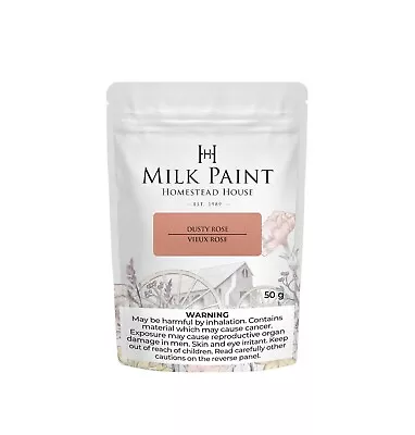 Dusty Rose Milk Paint Sample 50 Gram By Homestead House • $7