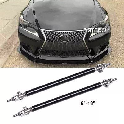 For Lexus IS300 Adjustable Front Bumper Lip Splitter Strut Rod Tie Support Bars • $24.65