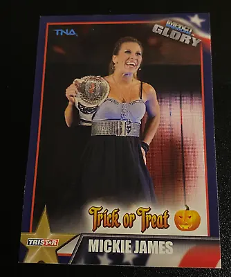2013 Mickie James TNA Tristar Impact Insert Wrestling Card WWE Glory #72 • $3.50
