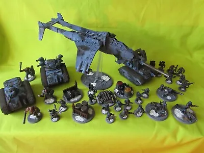 Warhammer 40k Painted Astra Militarum Army - Many Units To Choose From • £18