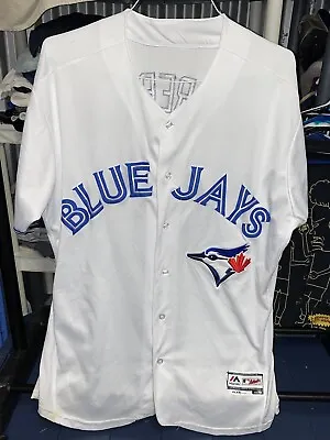 Toronto Blue Jays Vlad Guerrero Jr Men’s Size 48 White Jersey Majestic Flexbase • $23.99