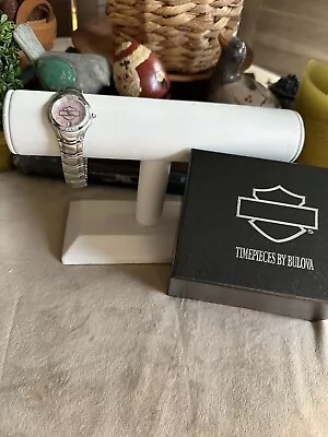 Harley Davidson Ladies Bulova Watch • $160