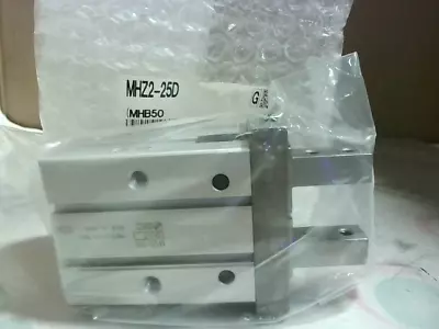 SMC MHZ2-25D Pneumatic Parallel Air Gripper Cylinder - New In Box • $81.50