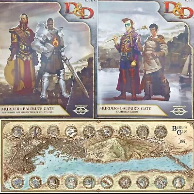 Murder At Baulder's Gate 5th Edition Dungeons & Dragons Set 3 Pieces • $74.99