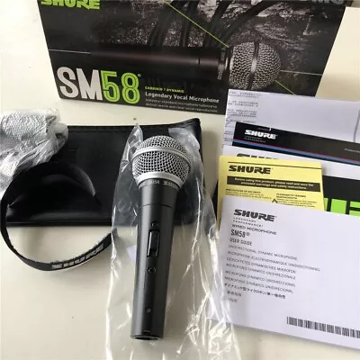 NEW SM58S Dynamic Vocal Microphone With On/Off Switch US FAST SHIPPING • $39.90